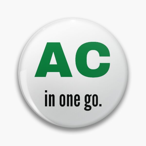 Item preview, AC in one go. designed and sold by George Paul.