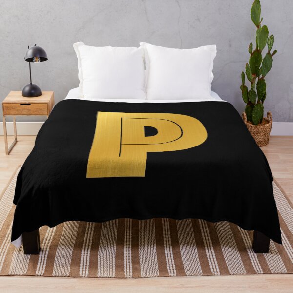 Item preview, P letter - Golden Initials serie designed and sold by To-the-T.