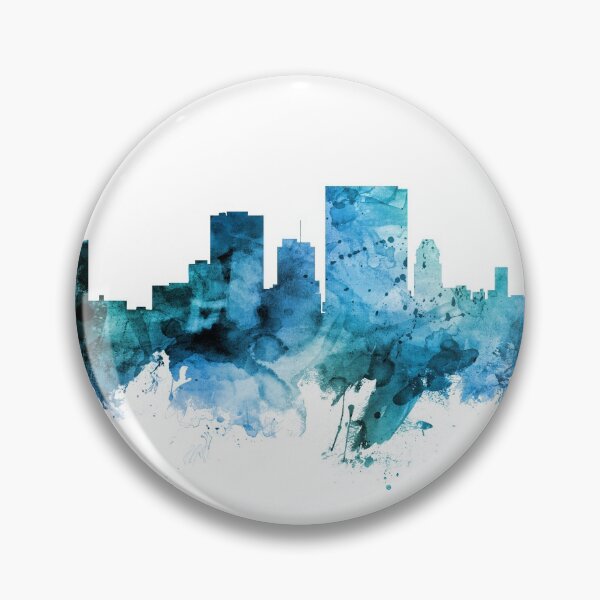 Item preview, El Paso Texas Skyline designed and sold by ArtPrints.