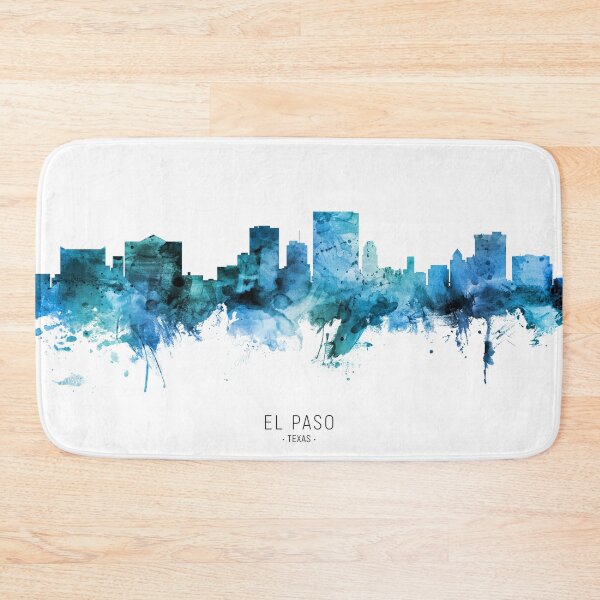 Item preview, El Paso Texas Skyline designed and sold by ArtPrints.