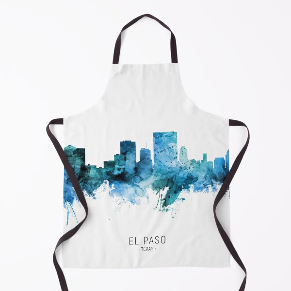 Aperçu de l'œuvre El Paso Texas Skyline créée et vendue par ArtPrints.