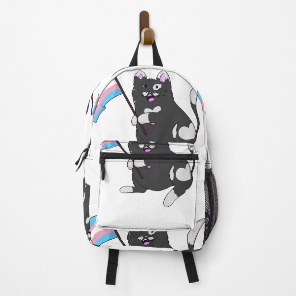 Item preview, Trans Pride cat designed and sold by ByteGalaxies.