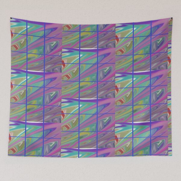 Item preview, color cuadrado rosa rojo verde designed and sold by miaterinka.