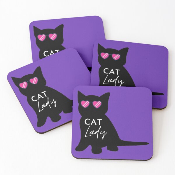 Item preview, Cat Lady - Purple designed and sold by simplyken2.