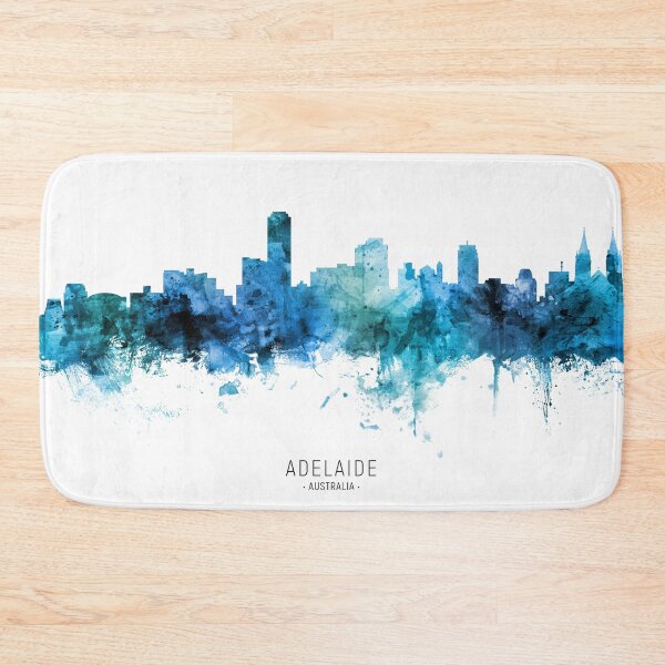 Item preview, Adelaide Australia Skyline designed and sold by ArtPrints.
