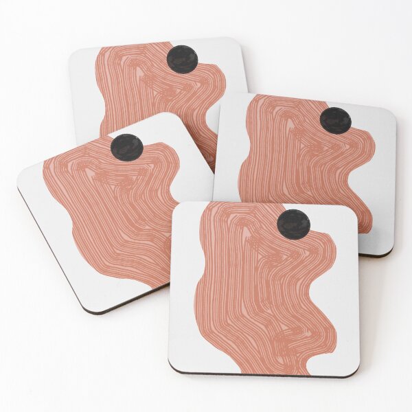 Item preview, Strong terracotta abstract composition #188 designed and sold by Lola Terracota.