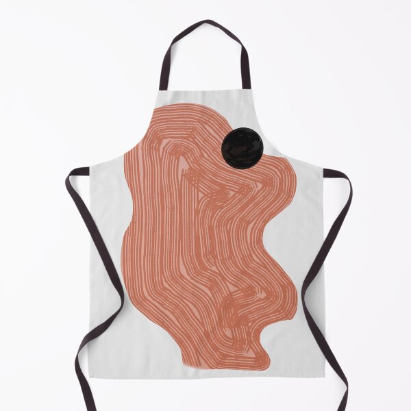 Item preview, Strong terracotta abstract composition #188 designed and sold by Lola Terracota.