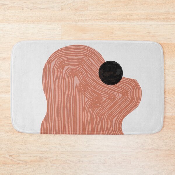 Item preview, Strong terracotta abstract composition #188 designed and sold by Lola Terracota.