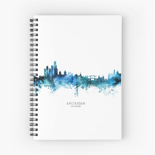 Item preview, Amsterdam The Netherlands Skyline designed and sold by ArtPrints.