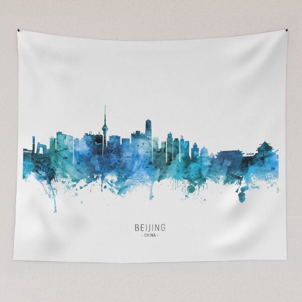 Item preview, Beijing China Skyline designed and sold by ArtPrints.
