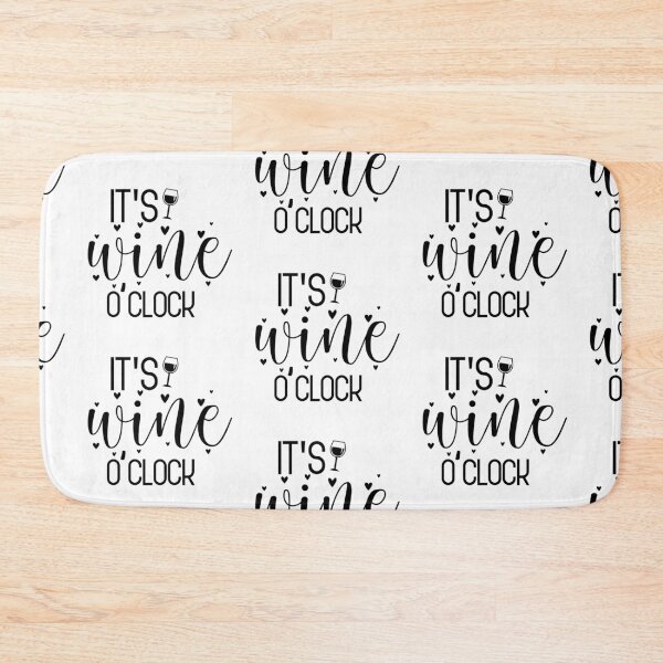 Item preview, Its wine oclock designed and sold by bubblediva.