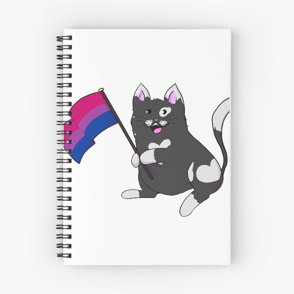 Artikelvorschau, Bisexuelle Stolzkatze entworfen und verkauft von ByteGalaxies.