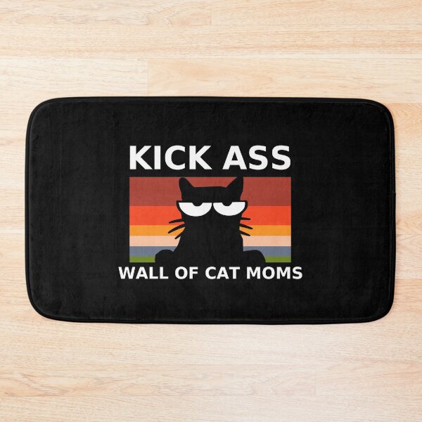 Item preview, Kick Ass Wall of Cat Moms designed and sold by ojdart.