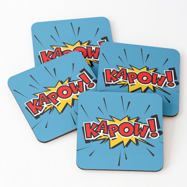 Item preview, Kapow! Explosion burst cartoon pop-art comic bubble designed and sold by UDDesign.