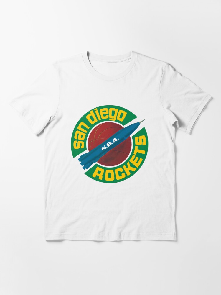 San Diego Rockets Vintage NBA Basketball Logo Essential T-Shirt for Sale  by jordansarcher