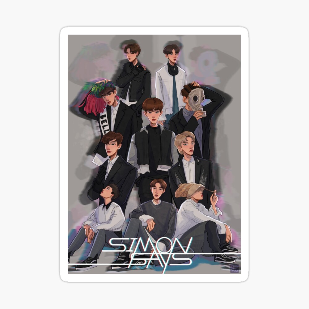 NCT 127 - Simon Says Poster for Sale by daehwisday