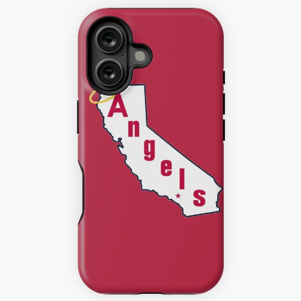 Item preview, Throwback California Angels Baseball Logo designed and sold by Brett's Vintage Sports.