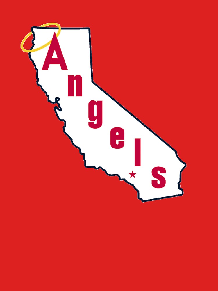 Throwback California Angels Baseball Logo Essential T-Shirt for Sale by  Brett's Vintage Sports