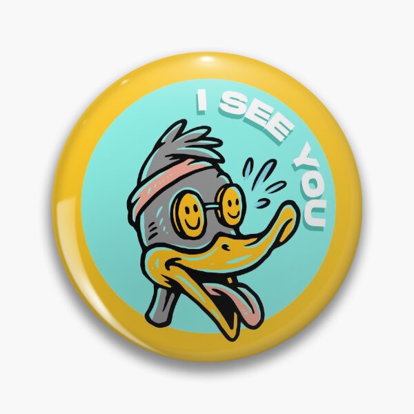 Item preview, DUCK GOING GAGA WITH SMILEY EYES designed and sold by Arko  Ranger.