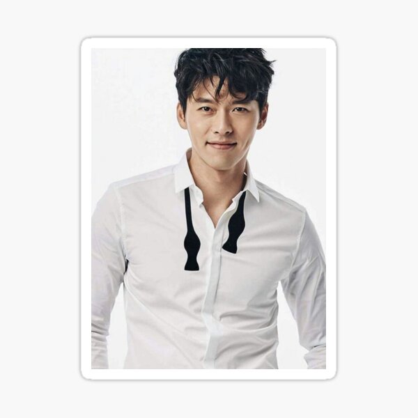 Hyun Bin Glossy Sticker