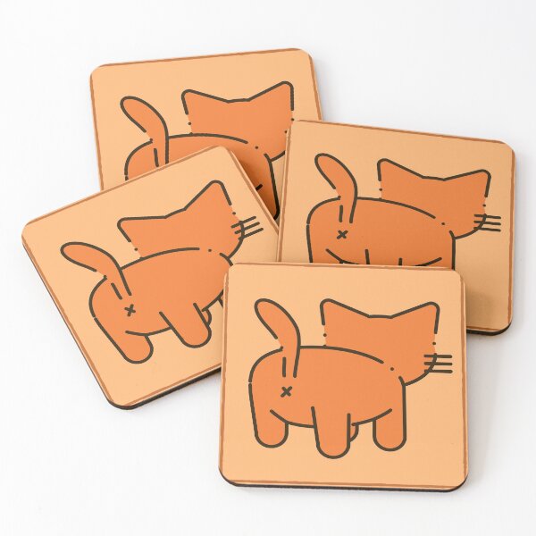 Item preview, Kyo Cat Butt  designed and sold by NeekPrints.
