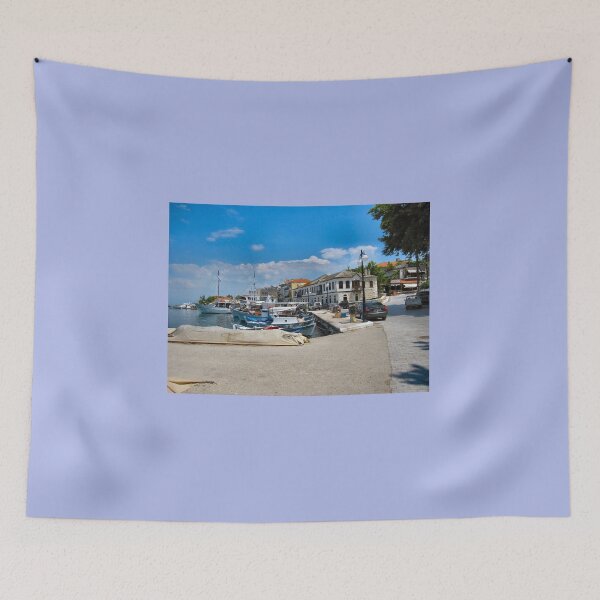 Item preview, Thassos Town Harbour. designed and sold by ronsaunders47.