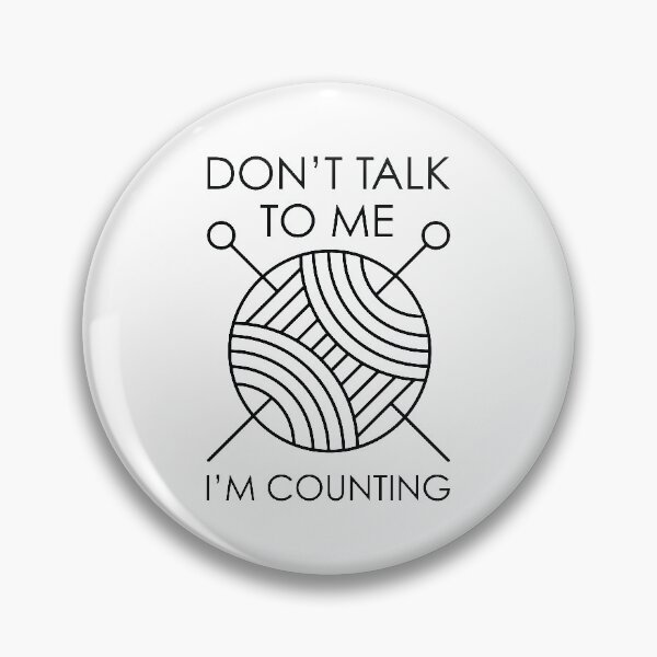 Item preview, Don’t Talk To Me I’m Counting designed and sold by LuckyFoxDesigns.