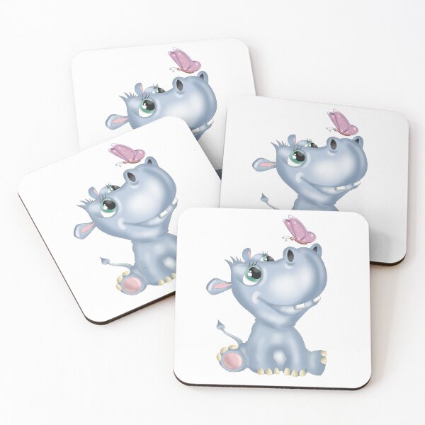 Item preview, Adorable Hippopotamus designed and sold by Balazs Borzon.