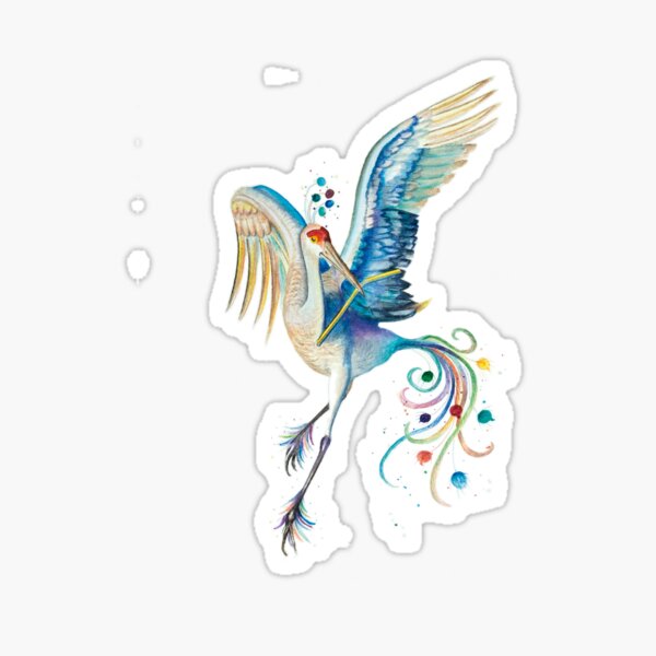 Paradiesvogel – aus "Der grüne Elf" Sticker