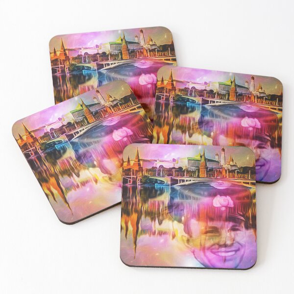 Item preview, Moscow Reflection with J. Gagarin 12 10 2015 designed and sold by algirdasdesign.