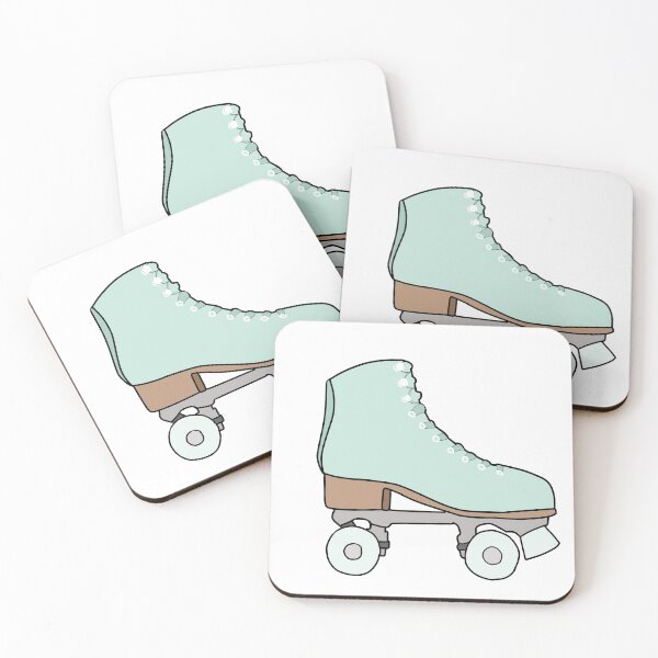 Item preview, Pastel Blue Roller skates designed and sold by L-art.
