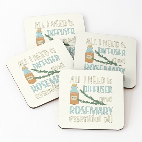 Item preview, All I Need is Rosemary Essential Oil designed and sold by GrimButterfly.