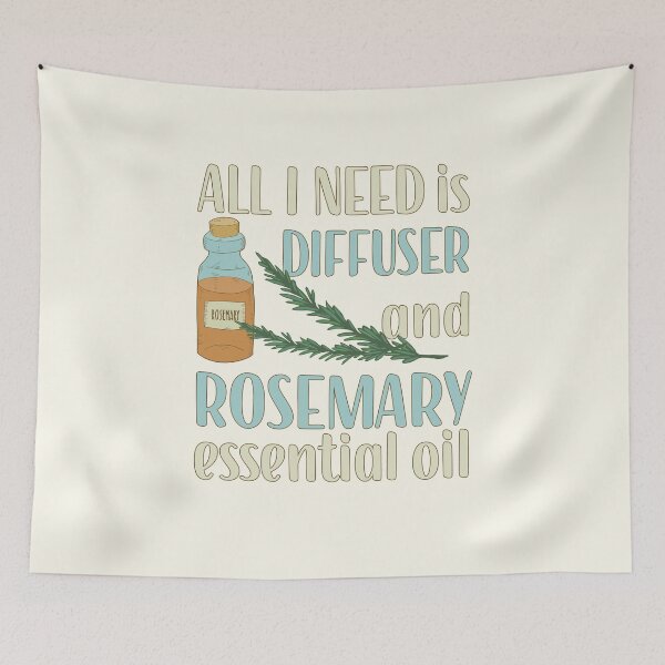 Item preview, All I Need is Rosemary Essential Oil designed and sold by GrimButterfly.