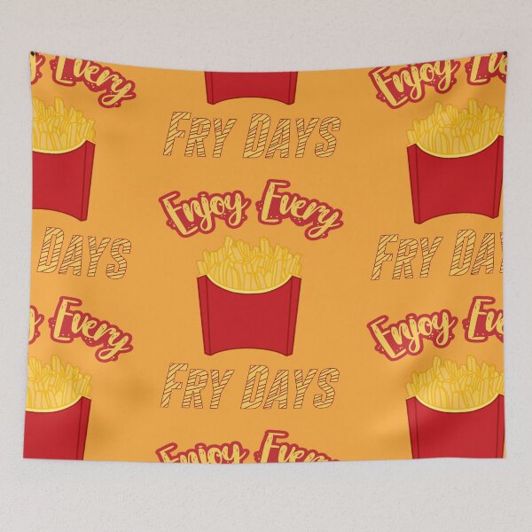 Item preview, Enjoy Every Fry Day designed and sold by crizzysketch.