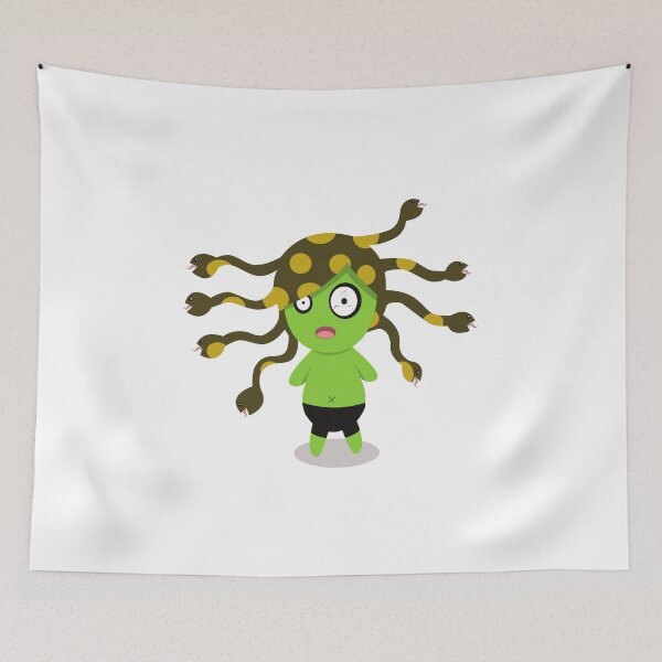 Item preview, The Green Monster Medusa  designed and sold by wildflowerperks.