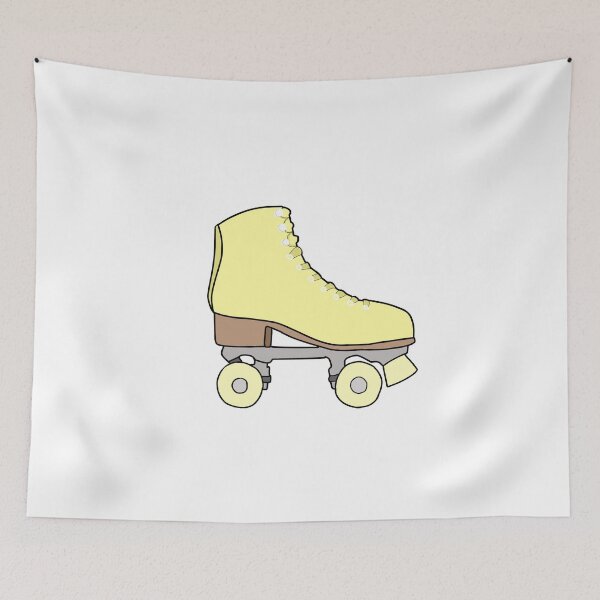 Item preview, Pastel yellow Roller skates designed and sold by L-art.