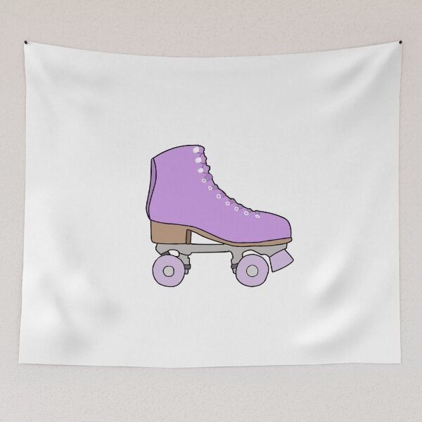 Item preview, Pastel purple Roller skates designed and sold by L-art.