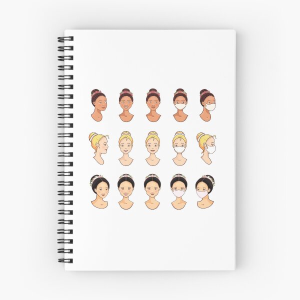 Item preview, Multinational avatars of girls in masks designed and sold by Elsbet.