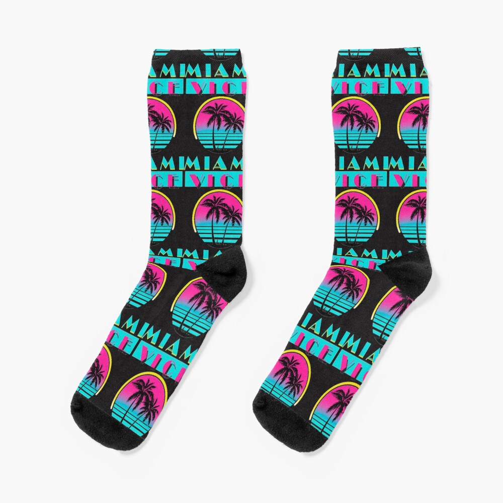 miami vice nike socks