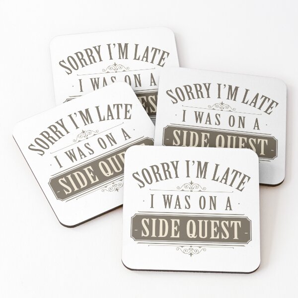 Item preview, Side Quest designed and sold by LuckyFoxDesigns.