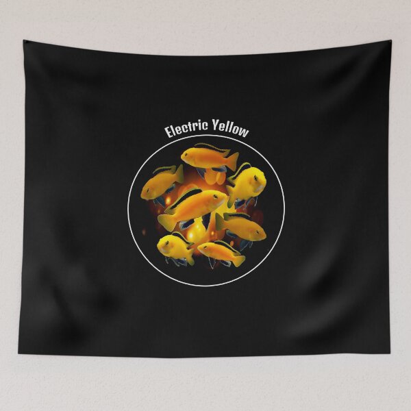 Item preview, Electric Yellow Cichlid Shirt designed and sold by GFishy.