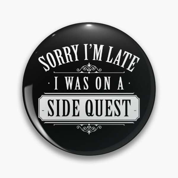 Item preview, Side Quest designed and sold by LuckyFoxDesigns.