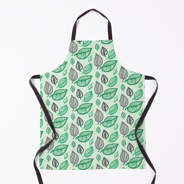 Item preview, Green Leaf Shapes Tribal Style Art - Seamless Pattern Design GC-091-10 designed and sold by GraphicCharms.