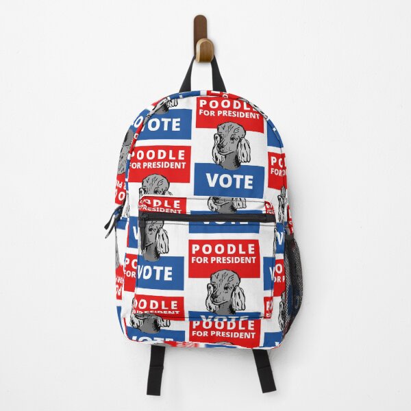 Item preview, Poodle for president designed and sold by NinaBetterNot.