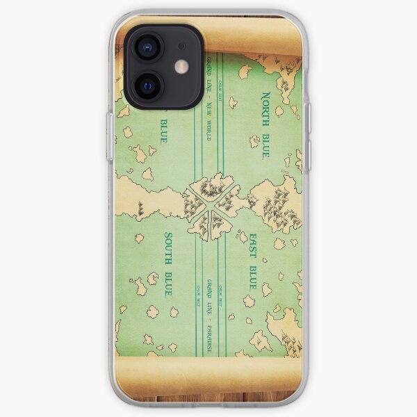 One Piece: cartographier le monde Coque souple iPhone