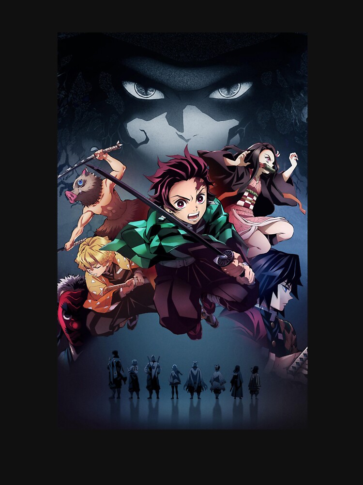 "Demon Slayer" Active TShirt by leobataille Redbubble "Demon Slayer" Active TShirt by leobataille Redbubble