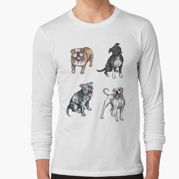 Good Ol' Bully English Bulldog Affectionate Loyal Loving Dog T-shirt WS714