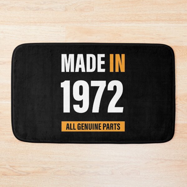 Item preview, 48th Birthday Made in 1972 All Genuine Parts - Gift designed and sold by DiogoCalheiros.