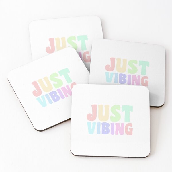 Item preview, Just Vibing Color Quote designed and sold by Beginartist.