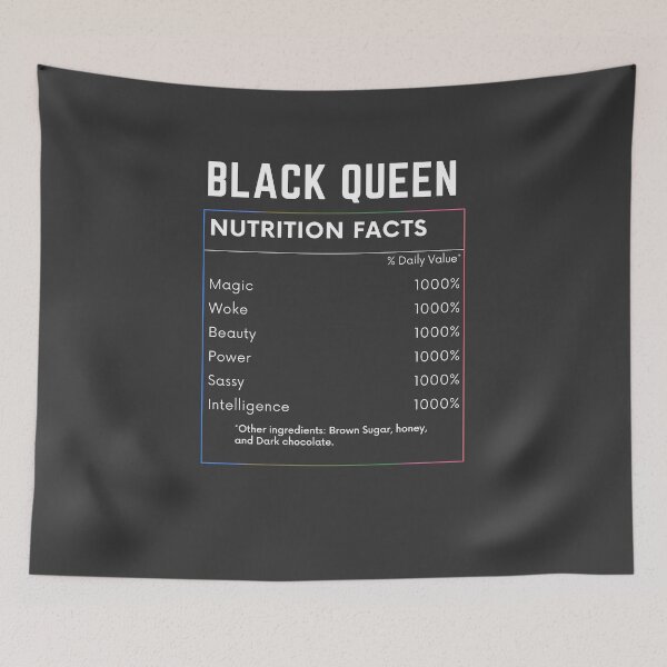 Item preview, Black Queen Nutritional value designed and sold by TyronMorgan.